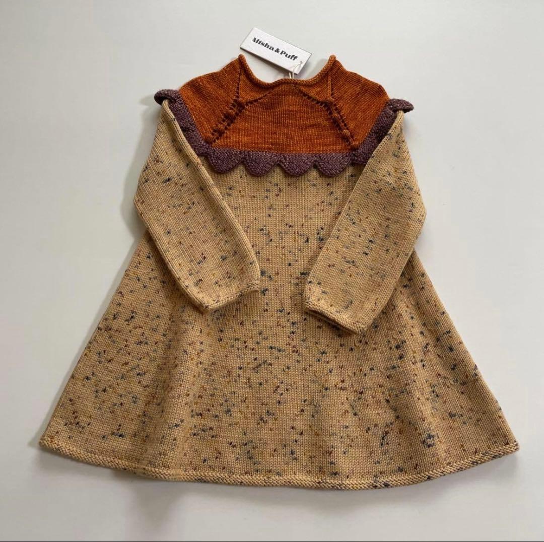 美品 Misha&PuffScallop Yoke Tunic Dress 5y