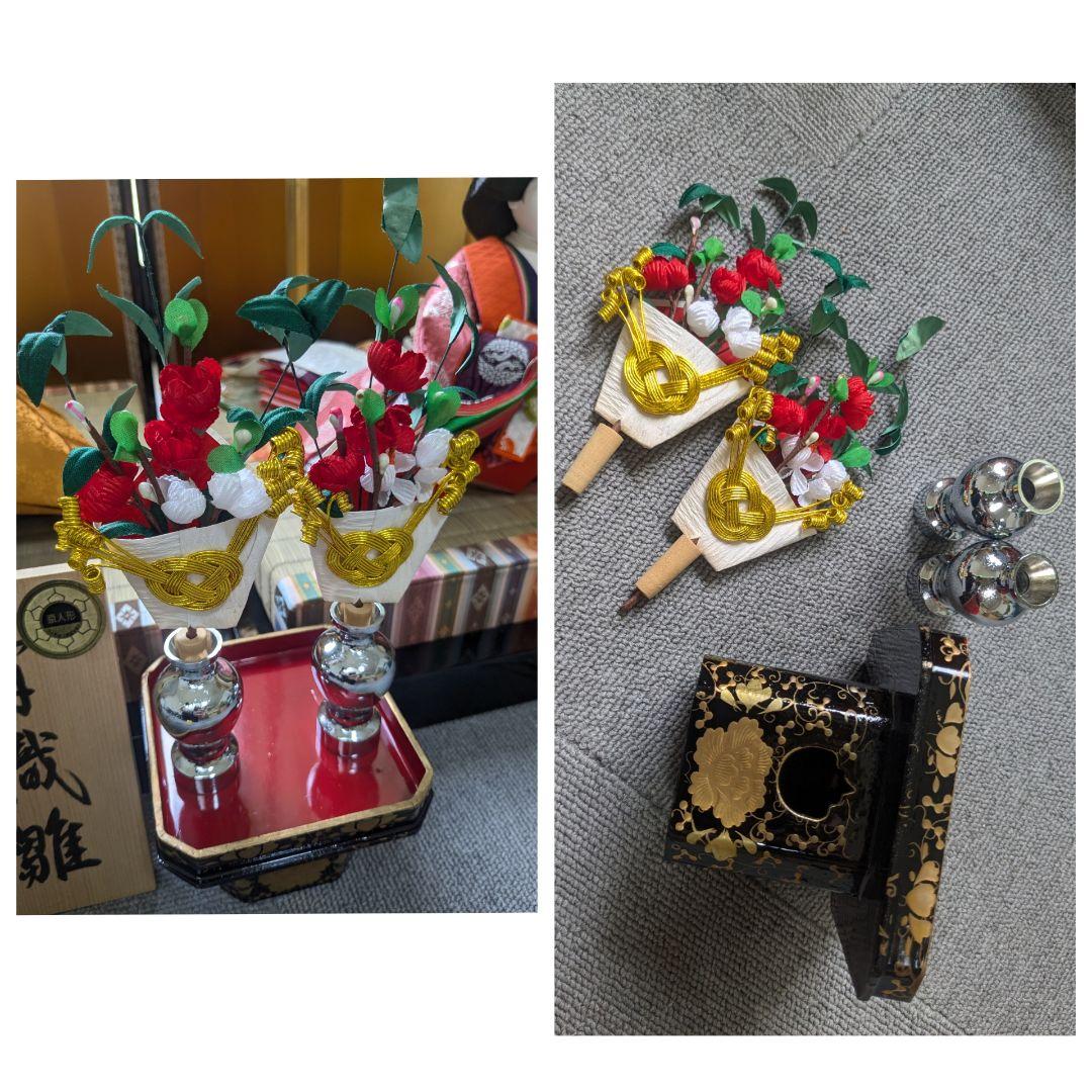 大橋弌峰作 有職 京雛人形