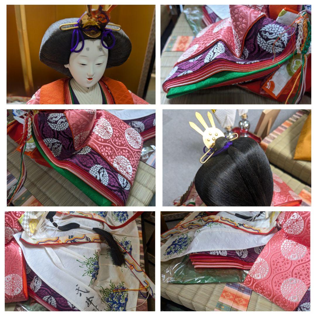 大橋弌峰作 有職 京雛人形