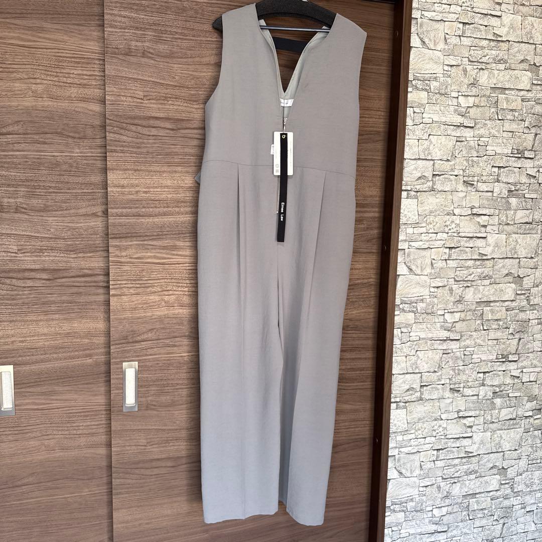 ヤマダヤ　EIMEELAW グレー ノースリーブ オールインワン