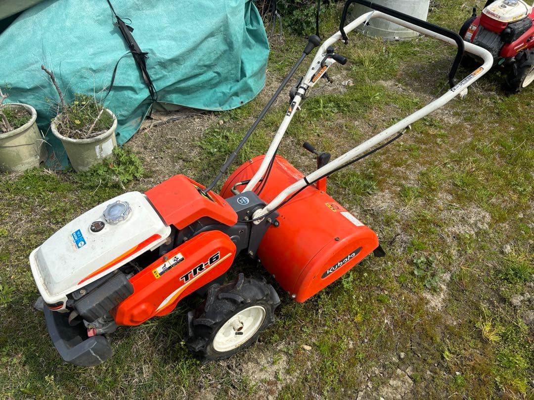 【手渡し】管理機/耕運機　クボタ　土の助　TR-6 大阪府八尾市