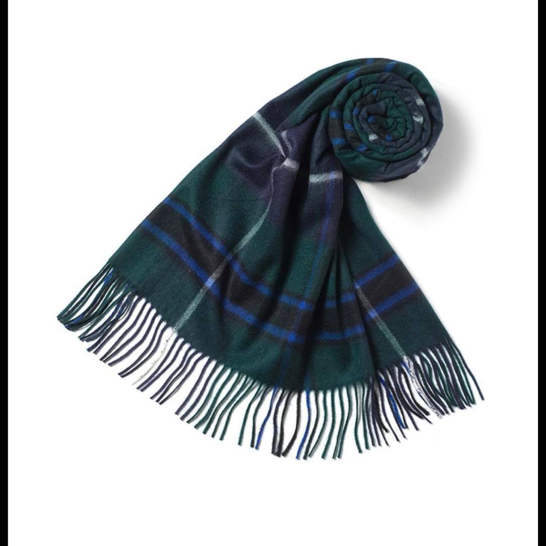 【国内正規品】ジョンストンズ　カシミア100%大判ストール　UA