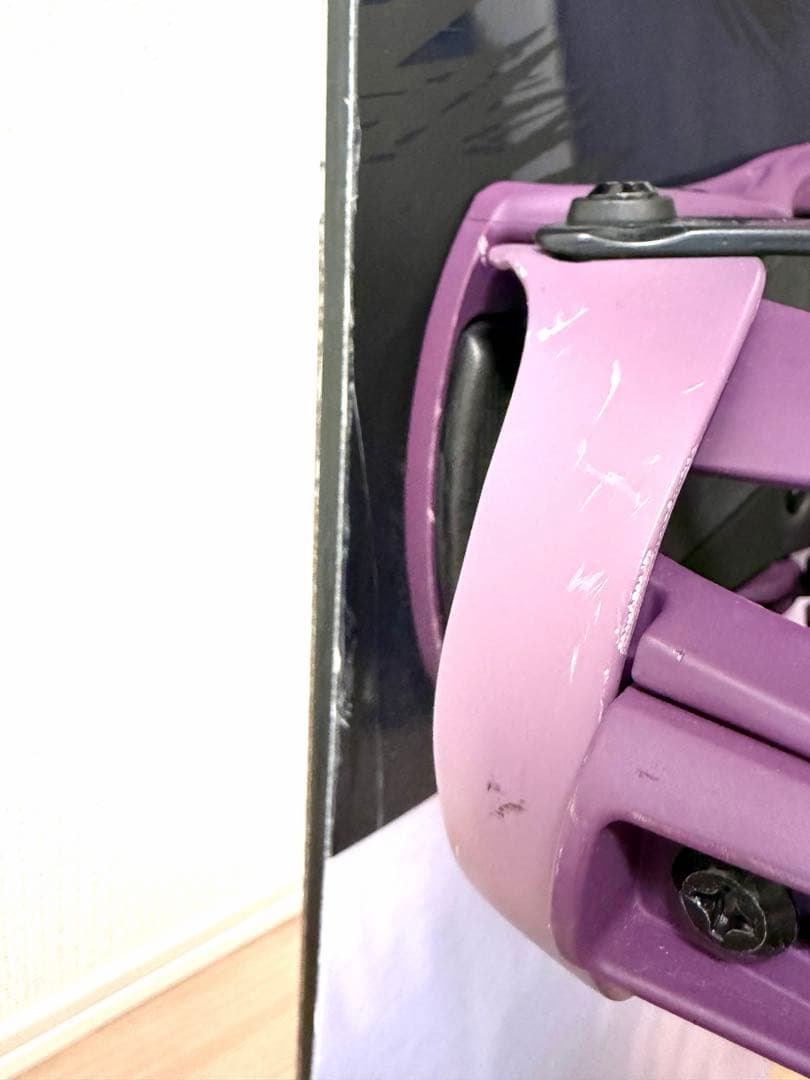 【Ｋ】SALOMON LOTUS スノーボード バインディング　パープル