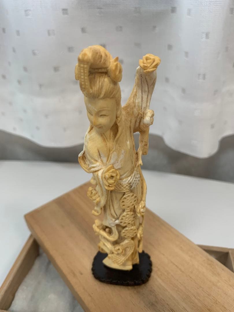 極上 細彫 弁財天 仏像 重さ76g 送料込み