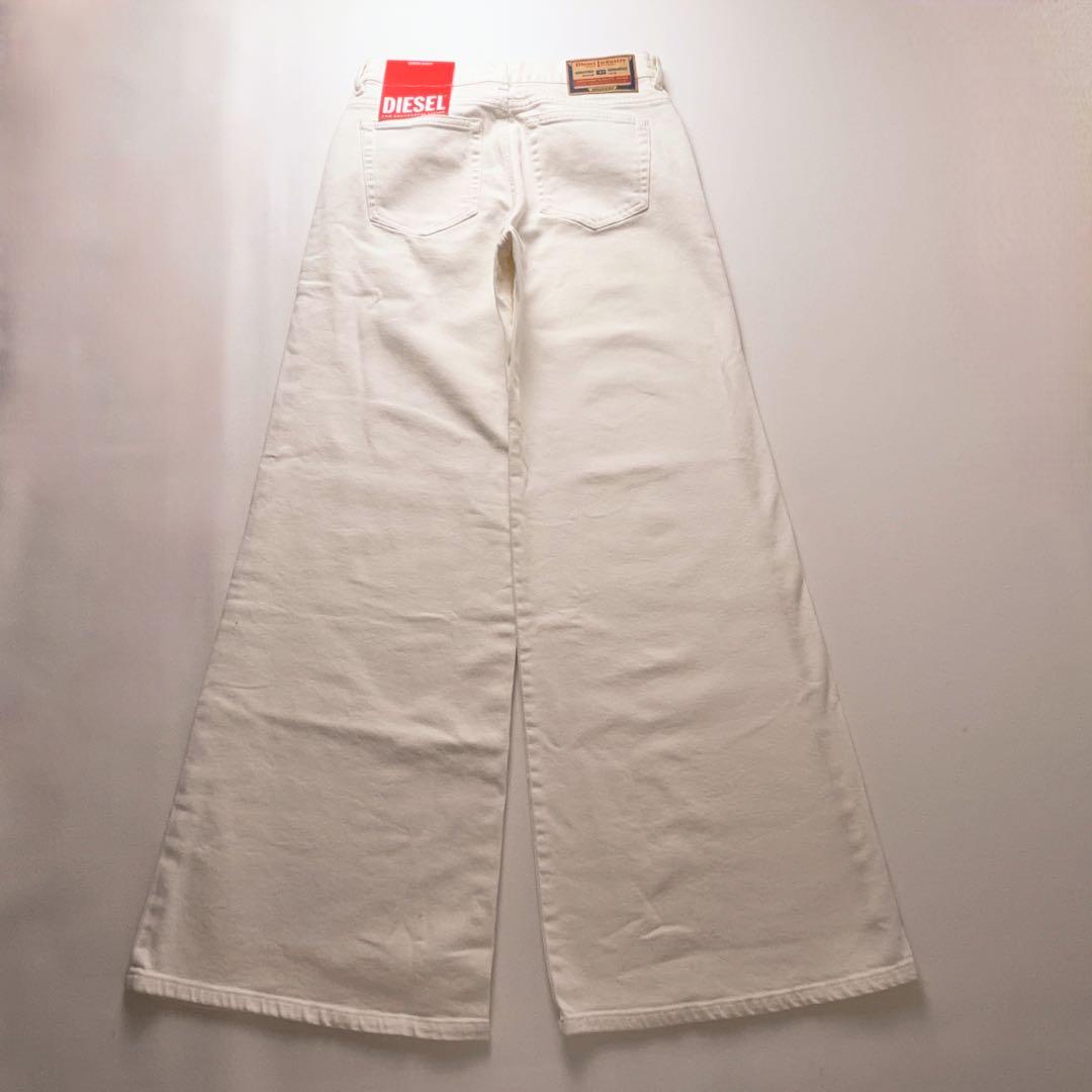 新品未使用タグ付 ディーゼル ブーツカット ホワイトデニム1978 Y2K