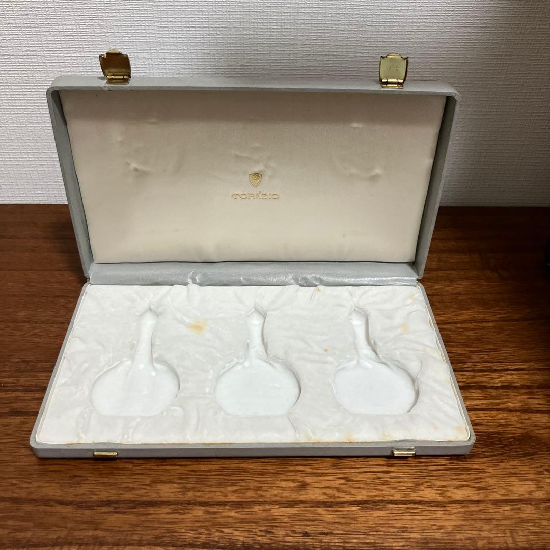 レトロ vintage イタリア製 ガラス瓶 ３点 セット