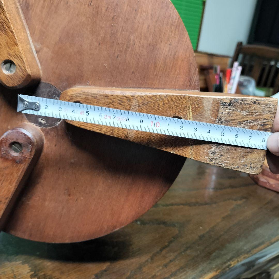 【ブラジル製】極太天然木挽物１本脚テーブルベースヴィンテージアンティーク