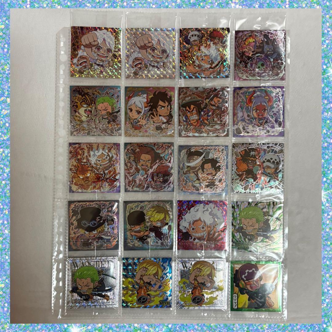 ワンピース大海賊シールウエハースLOG.13 全35種フルコンプリートセット!!