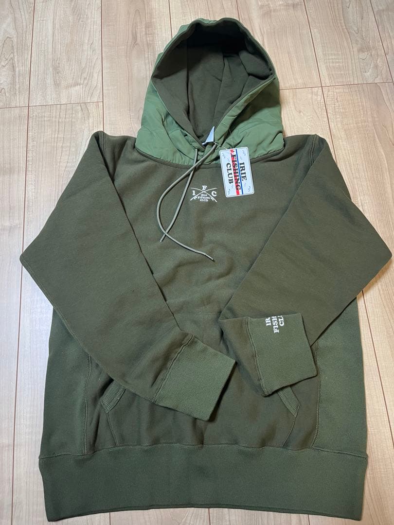 最終価格　アイリーフィッシングクラブ　パーカー Mサイズ オリーブ