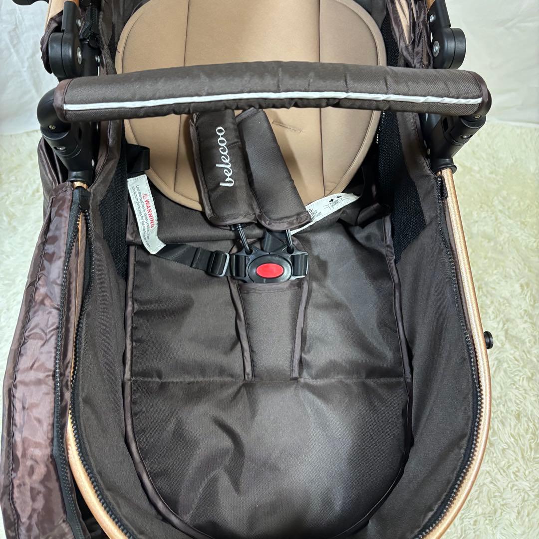 極美品　belecoo ベビーカー チャイルドシート トラベルシステム a型