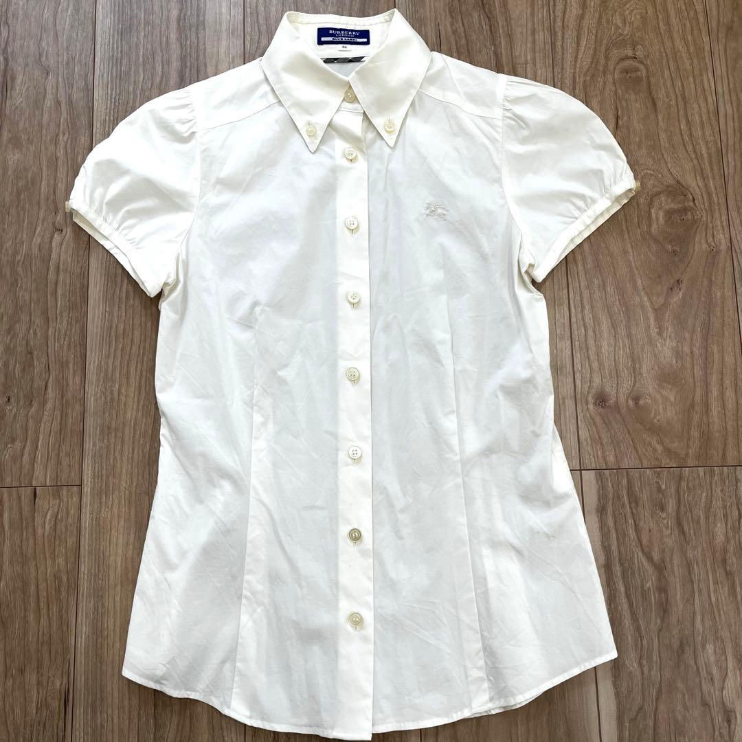 BURBERRY ホワイト 半袖シャツ 38