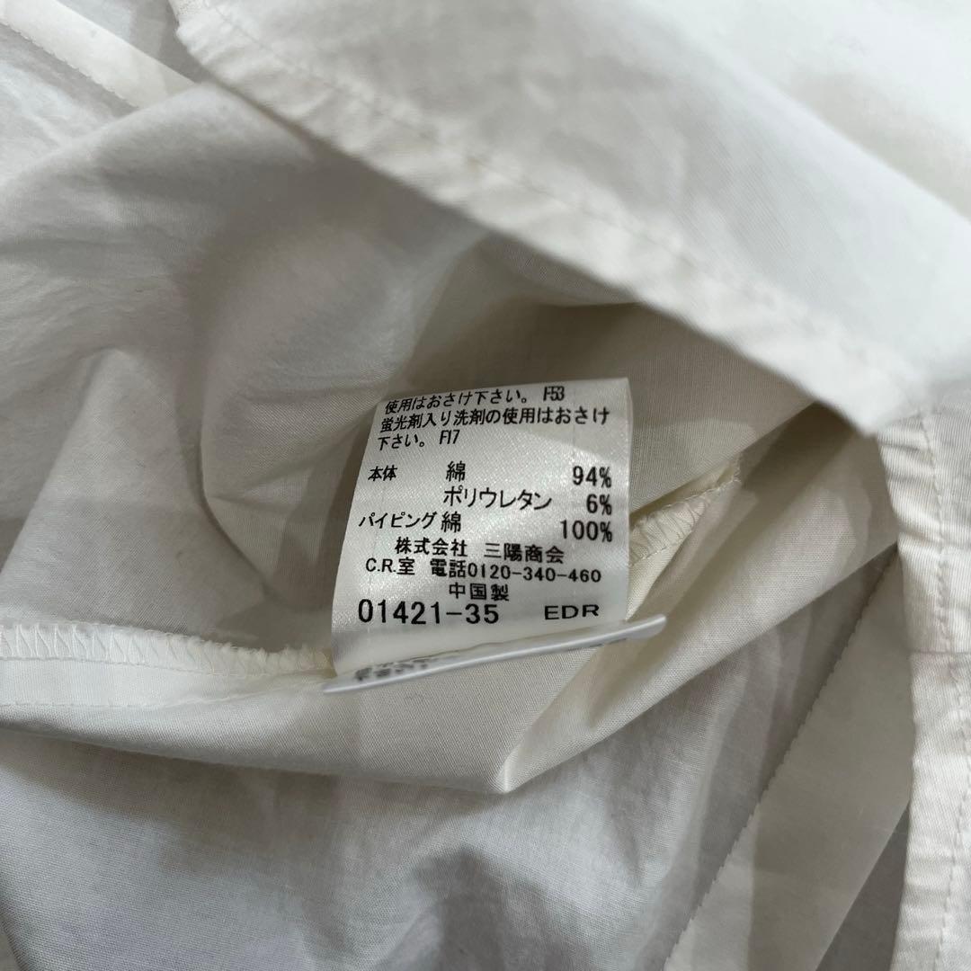 BURBERRY ホワイト 半袖シャツ 38