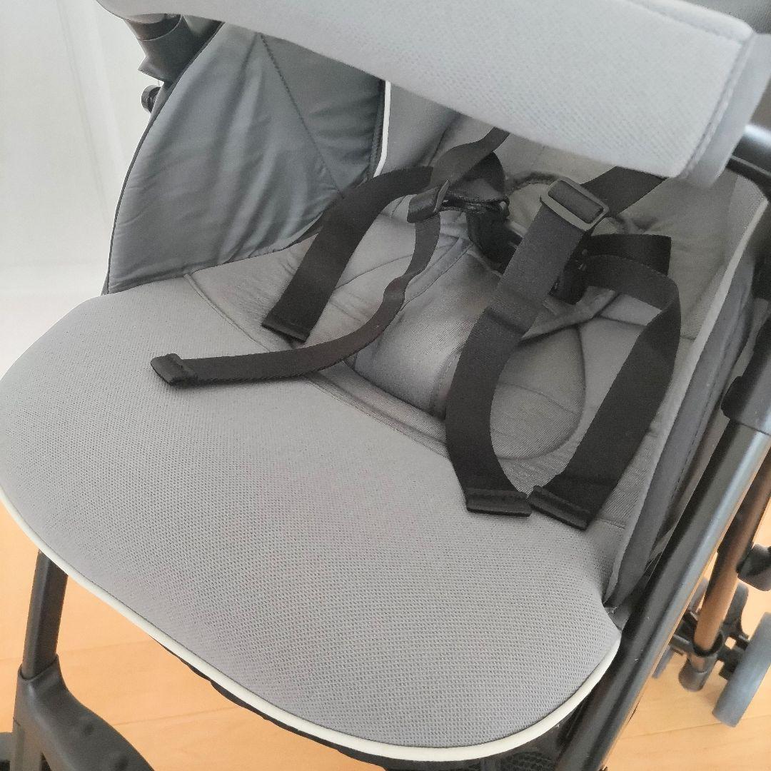 Aprica ベビーカー カルーンエアー 6DA89ACDJ グレー