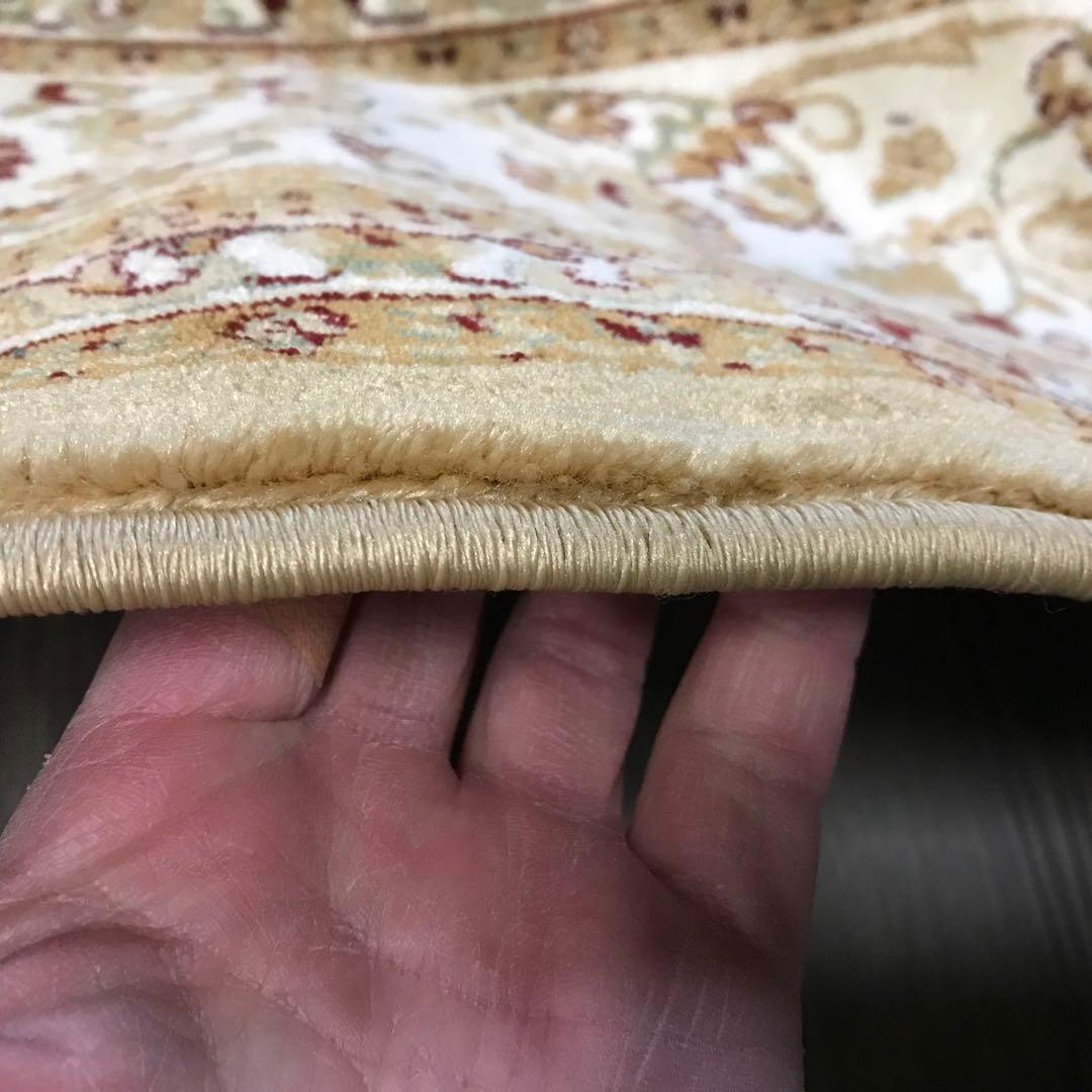 伝統的なペルシャデザイン ラグ ラグマット 197x201cm 絨毯 BE