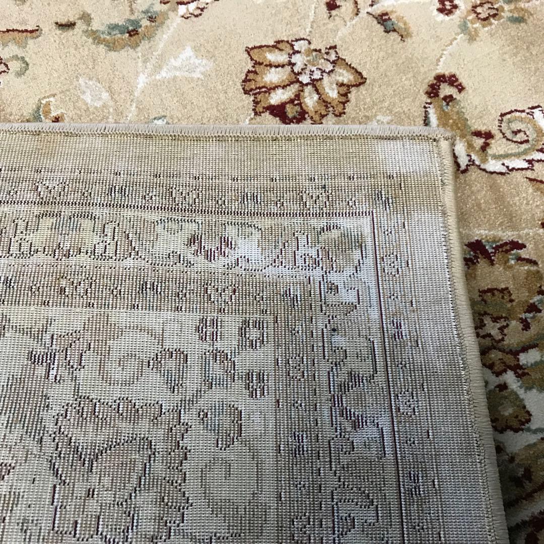 伝統的なペルシャデザイン ラグ ラグマット 197x201cm 絨毯 BE