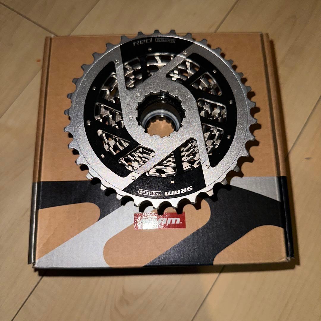 SRAM RED E1 12速用 カセットスプロケット 10-33T