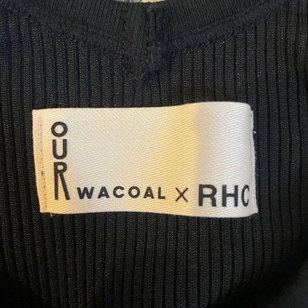 RHC×WACOAL カップイン アメリカンスリーブ タンクトップ　白黒セット