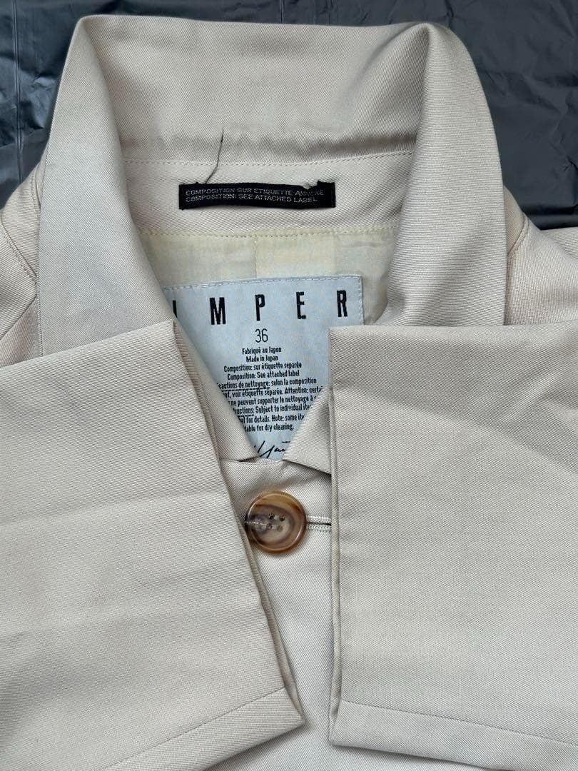 ジャケット・アウター Yohji Yamamoto 90s Wool Gabardine Coat