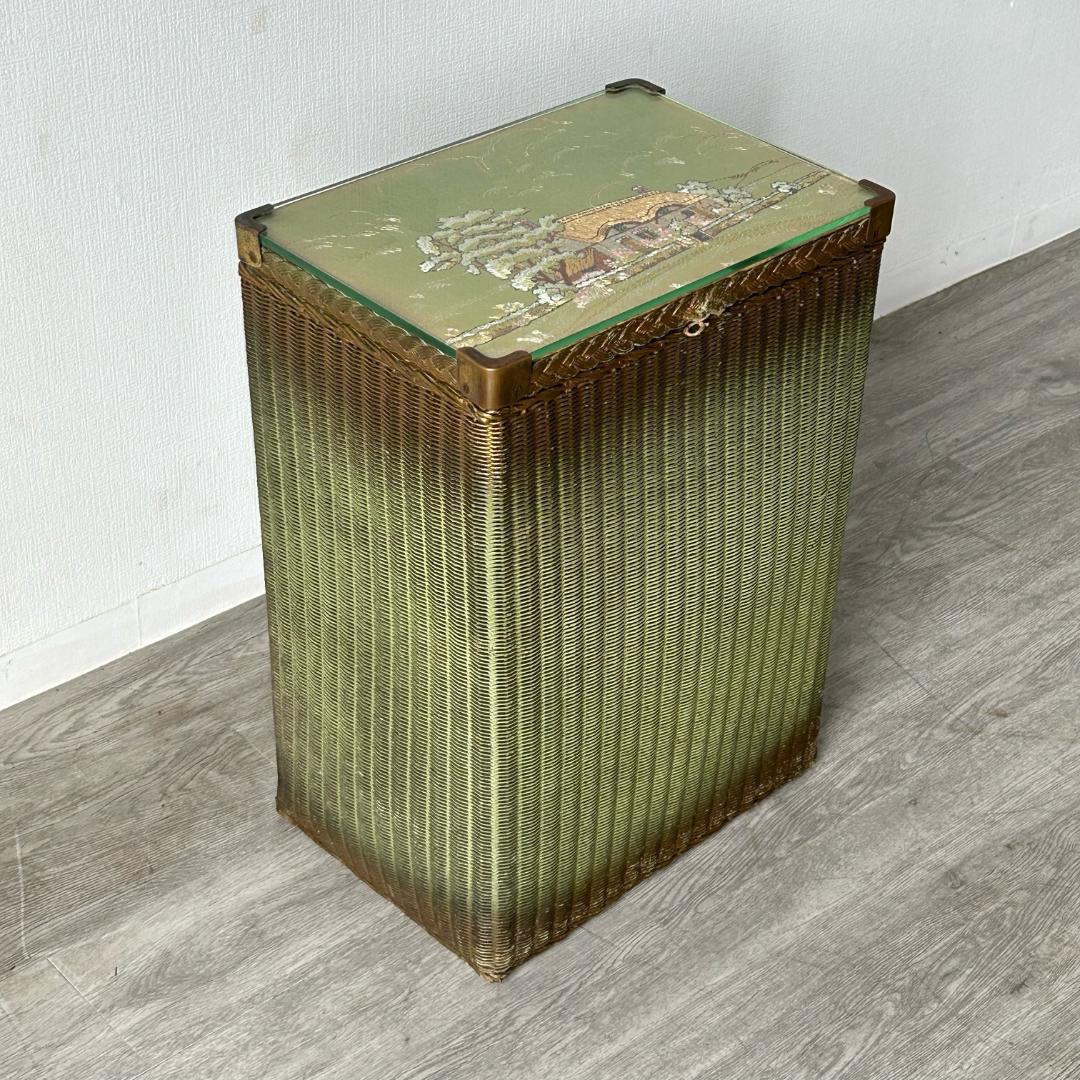 【最終値下げ】アンティーク 家具 ロイドルーム リネンボックス 196A