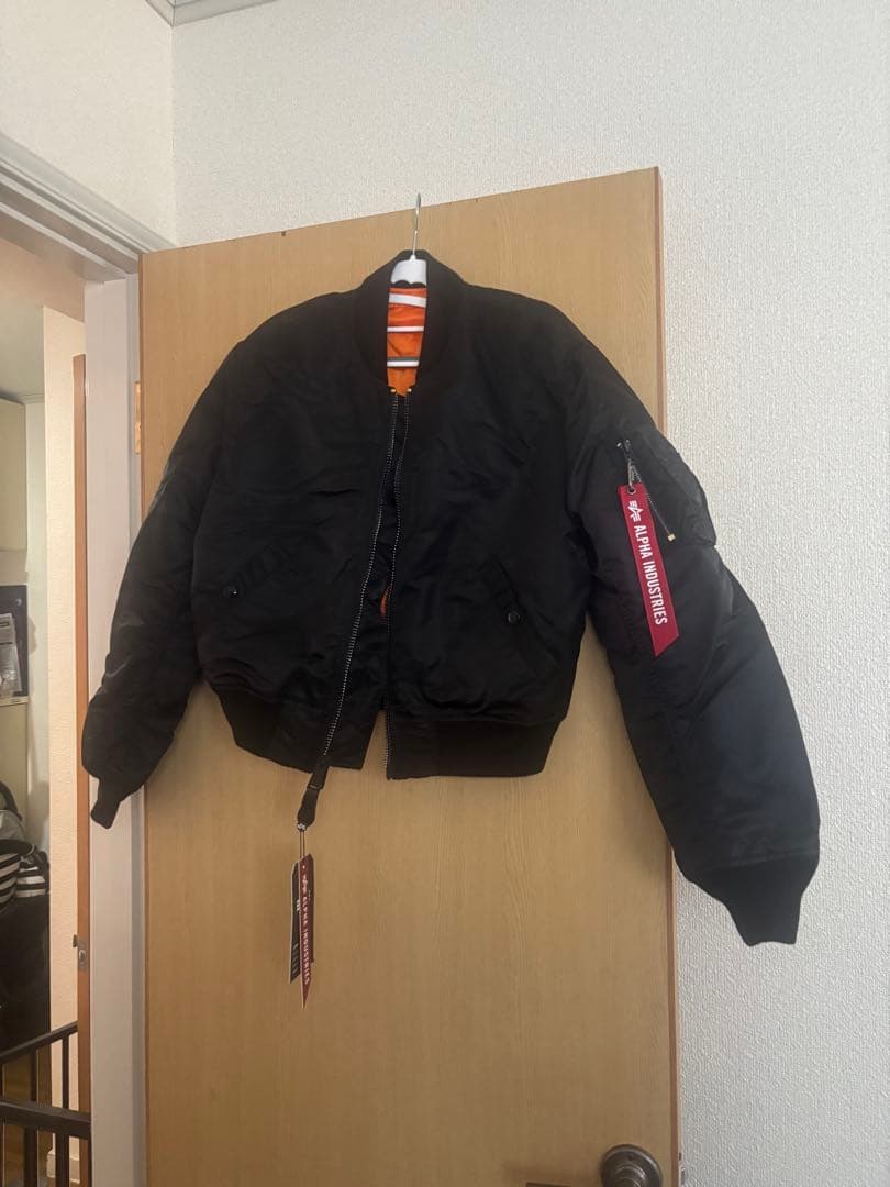 Alpha Industries MA-1 フライトジャケット Sサイズ 黒