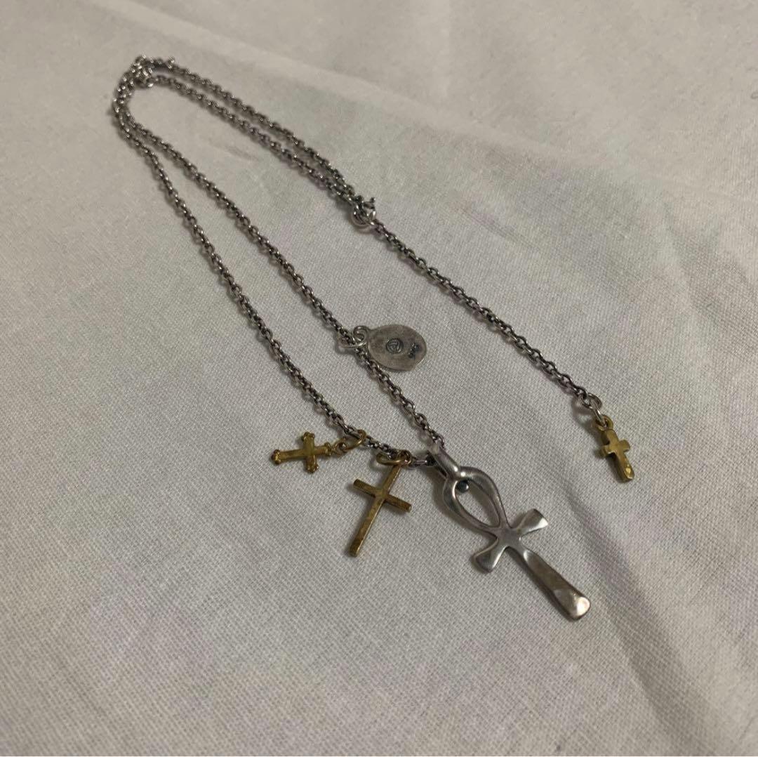 アクセサリー amp japan SmallEgiptianwithBrassCrosses