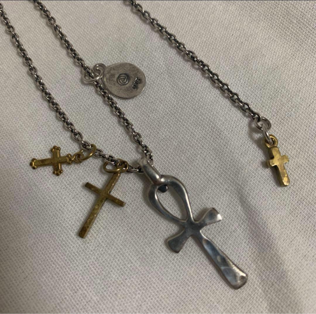 アクセサリー amp japan SmallEgiptianwithBrassCrosses