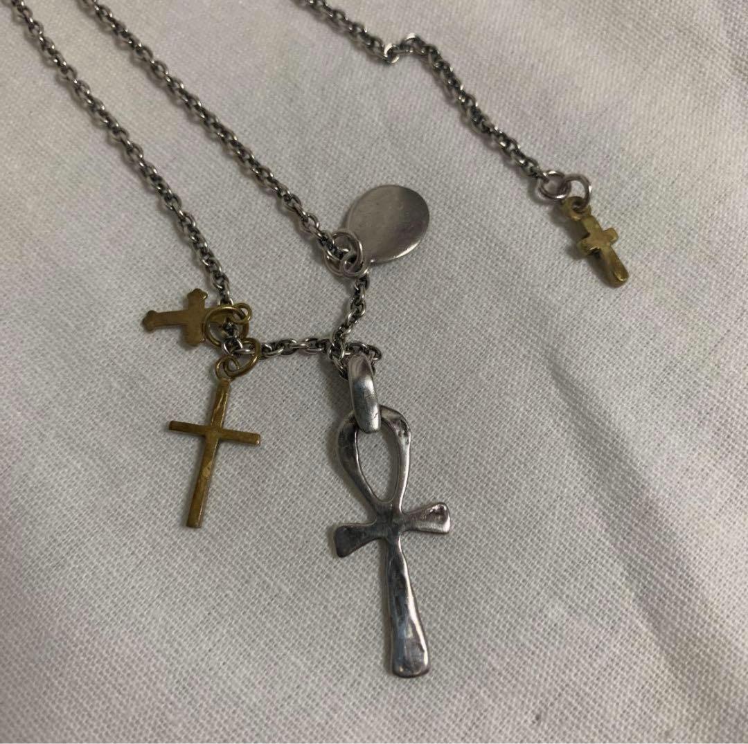 アクセサリー amp japan SmallEgiptianwithBrassCrosses