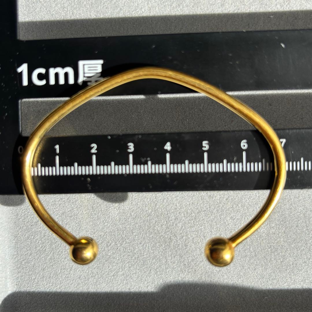 K18 COSMOS 磁気ブレスレット　コスモス　遺品整理　マグネット　ゴールド