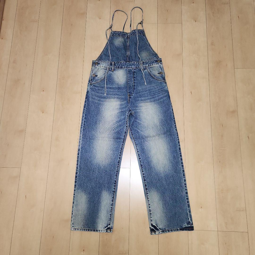 Whim Gazette インディゴ サロペット サイズF