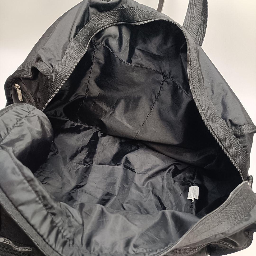 レスポートサック　ブラック　2way ショルダー　 ボストンバッグ ポーチ付き