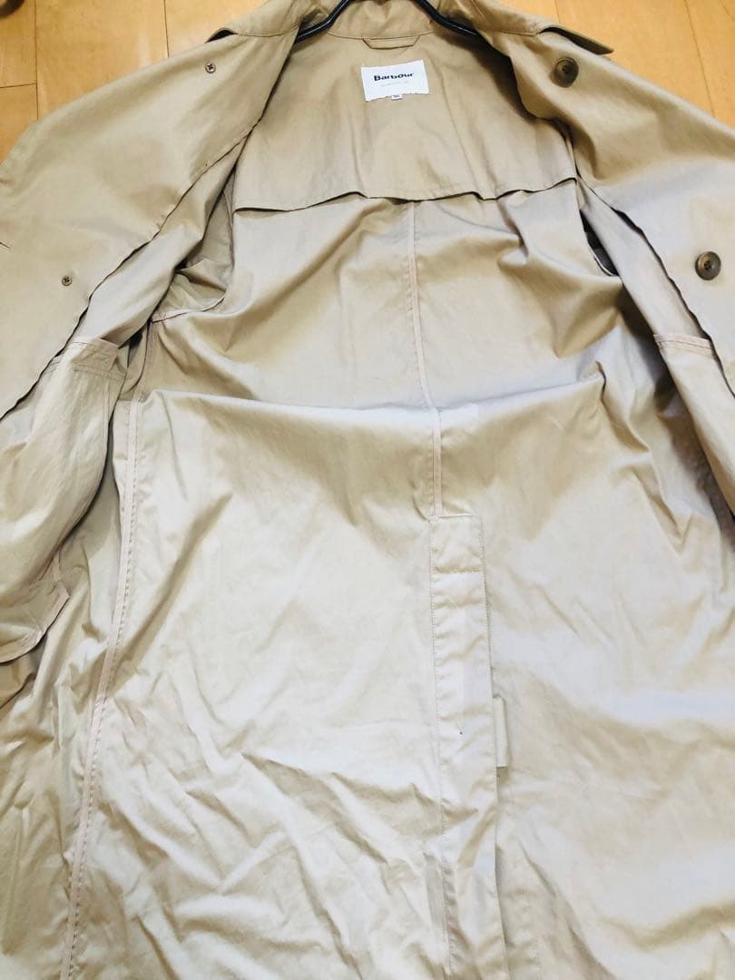 【良品】バブアー Barbour トレンチコート サイズ36 ベージュ