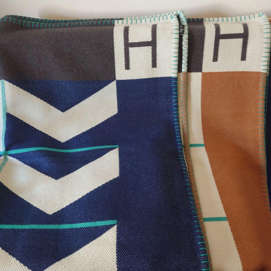 【ネパール製カシミヤ】HERMESアヴァロンHクラブ未使用品20%OFF