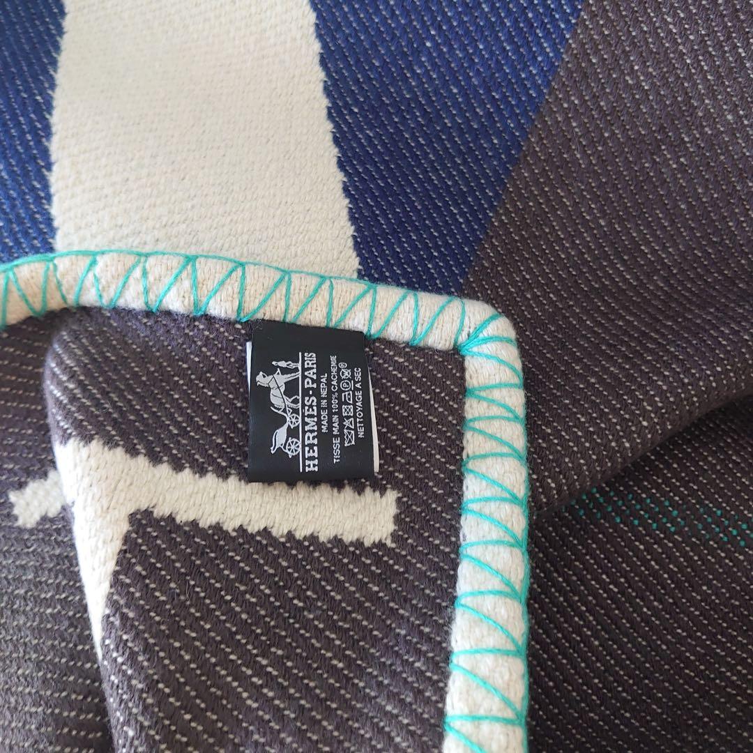 【ネパール製カシミヤ】HERMESアヴァロンHクラブ未使用品20%OFF