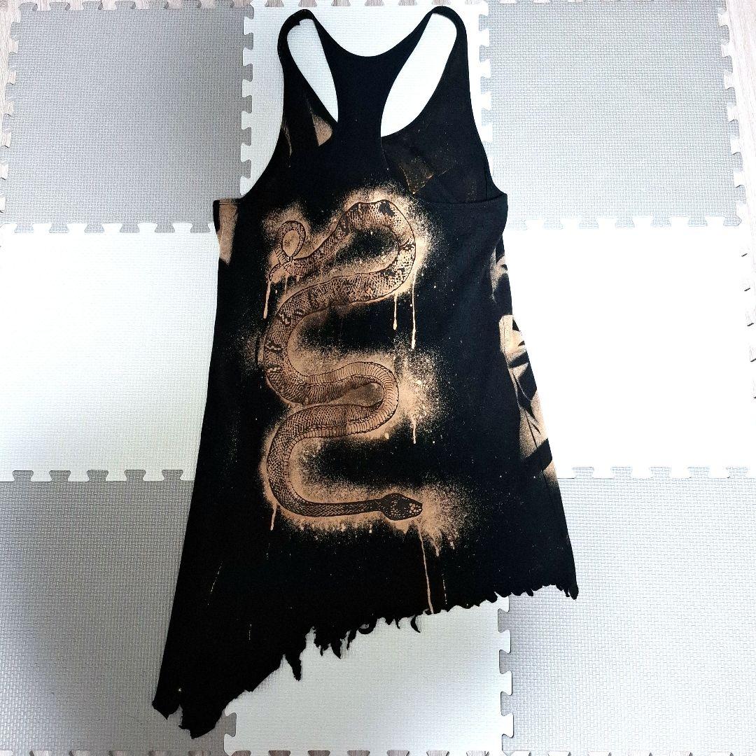 h.NAOTO 蛇 ブリーチ タンクトップ ゴシック ゴスロリ エイチナオト