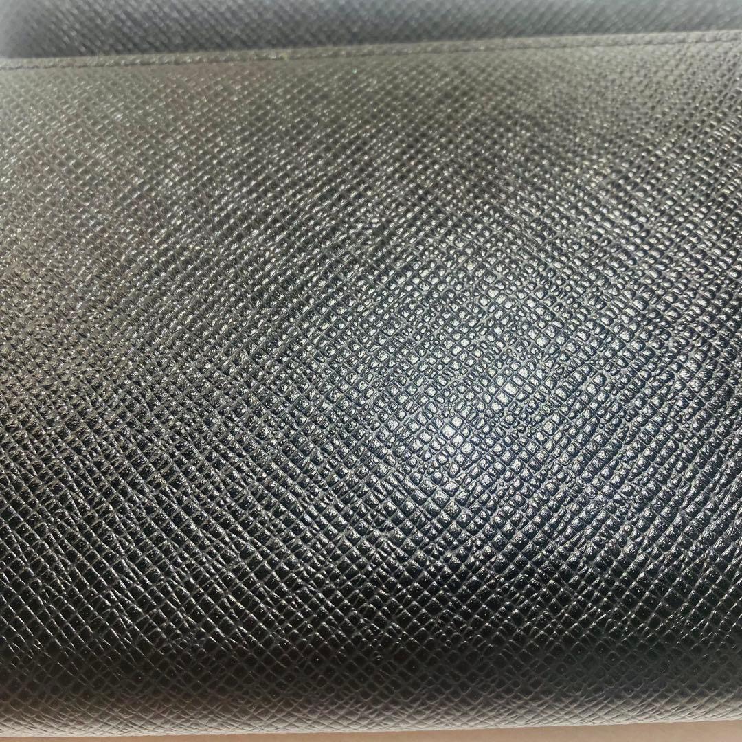 ルイヴィトン ドラゴンヌ タイガ ブラック 黒 長財布