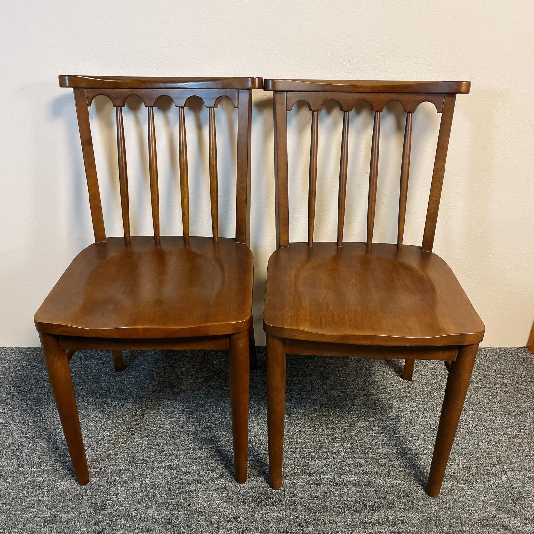 希少　ウィンザーチェア　ヴィンテージ ダイニングチェア 4脚セット ウォルナット