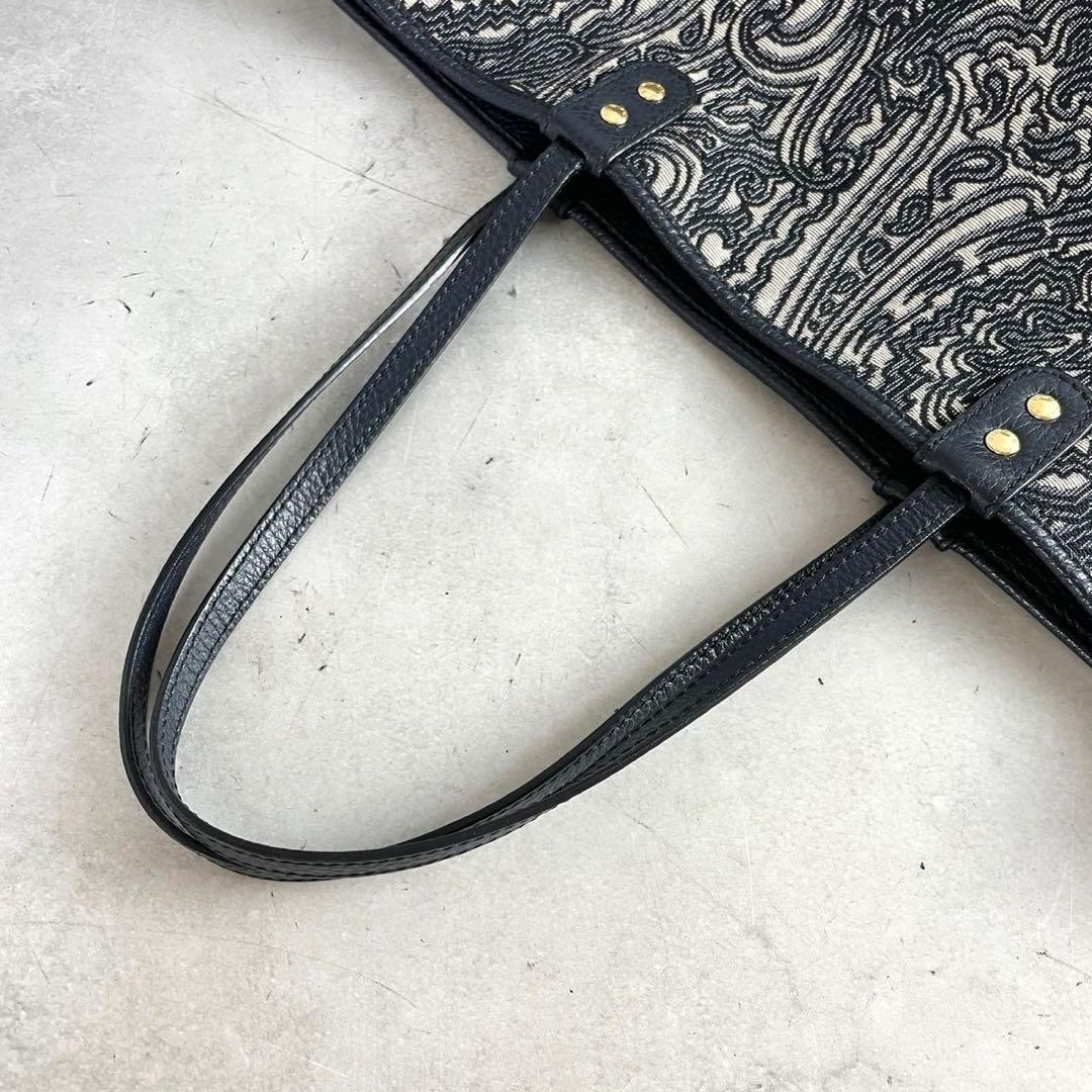 未使用級 ETRO リバーシブル トートバッグ ジャガード ペイズリー 2way