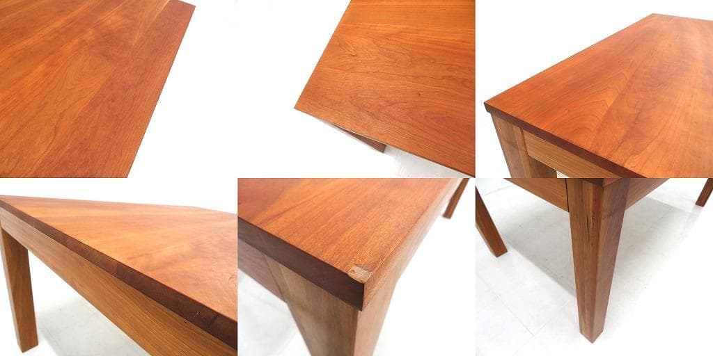 展示品　アーリータイムス　エテルノ　チェリー材　無垢材　ダイニングテーブル