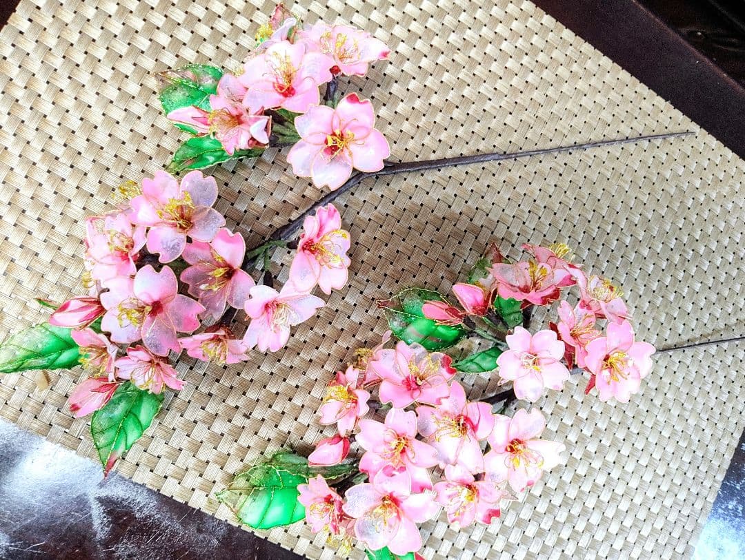 ネム　アメリカンフラワー花瓶付き紫陽花