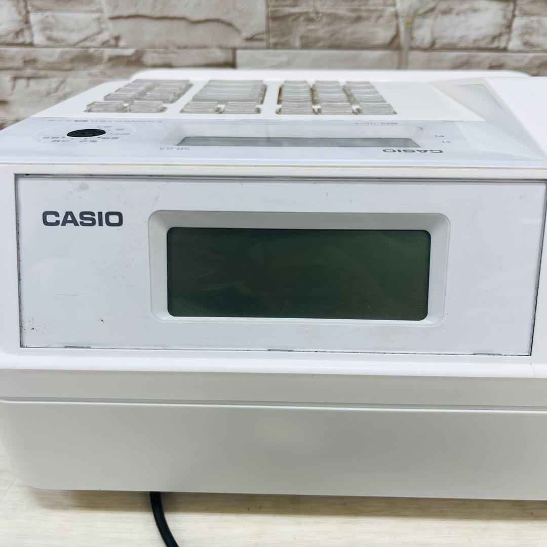 CASIO カシオ 電子レジスター SR-G3 ホワイト Bluetooth搭載