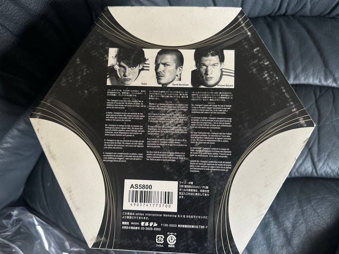 FIFAワールドカップ チームガイスト サッカー５号 公式球TEAM GEIST