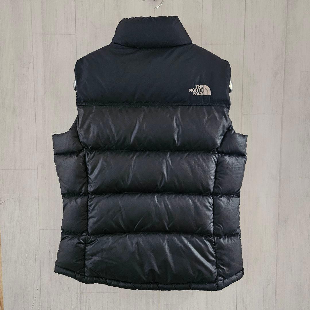 【希少】ノースフェイス ヌプシ ダウンベスト 700FP 黒 レディース L
