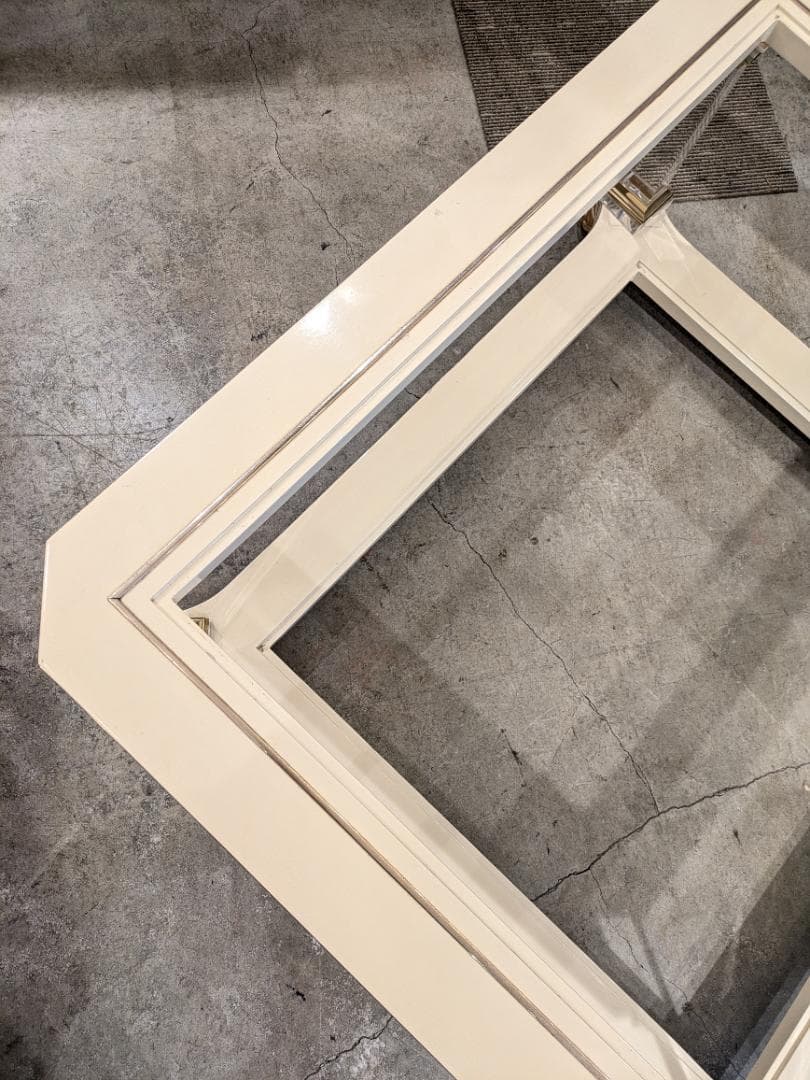 1【高級55万】 イタリア センターテーブル エレガント 猫脚 テーブル 大