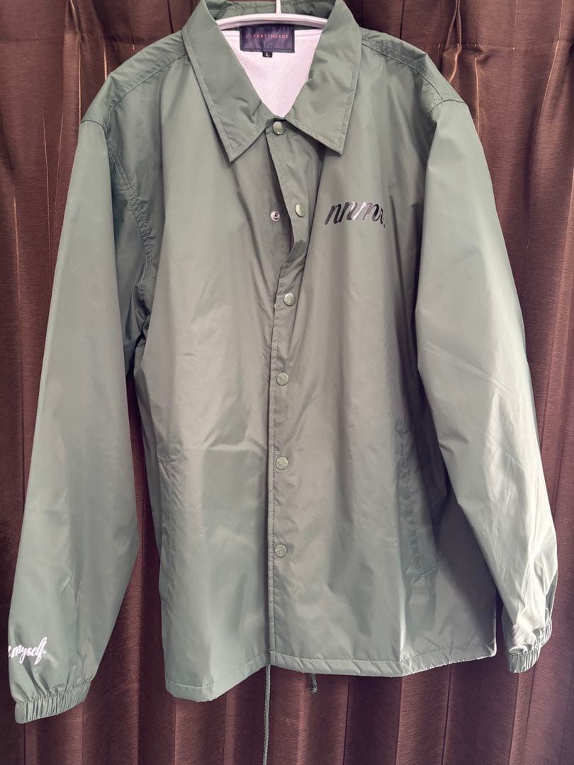 LIVERTINEAGE×橘リノコラボ　コーチジャケット　L グリーン