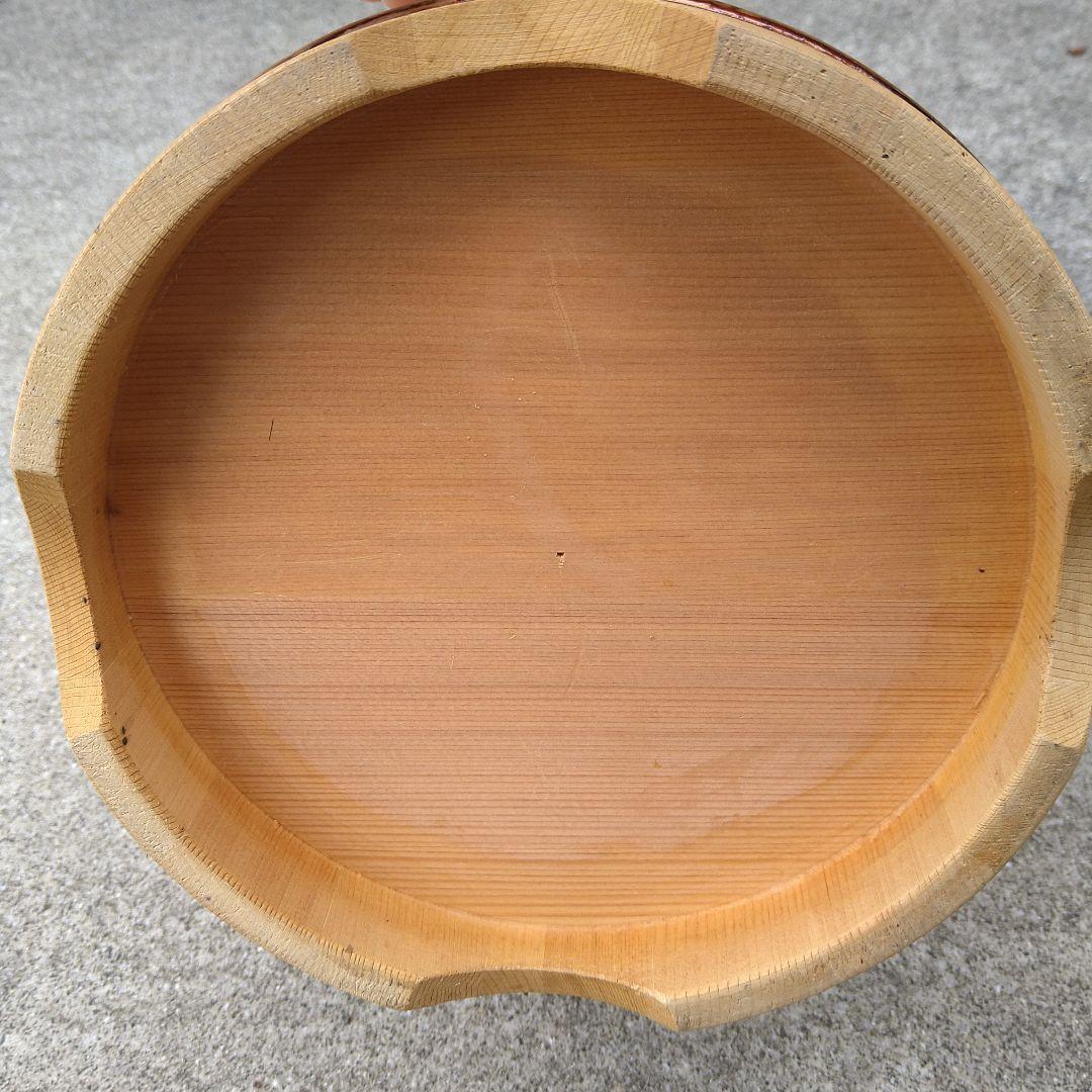 木製水屋道具　手桶　竹製ひしゃく　墓参り用桶　手桶セット　木製手桶　お墓参り