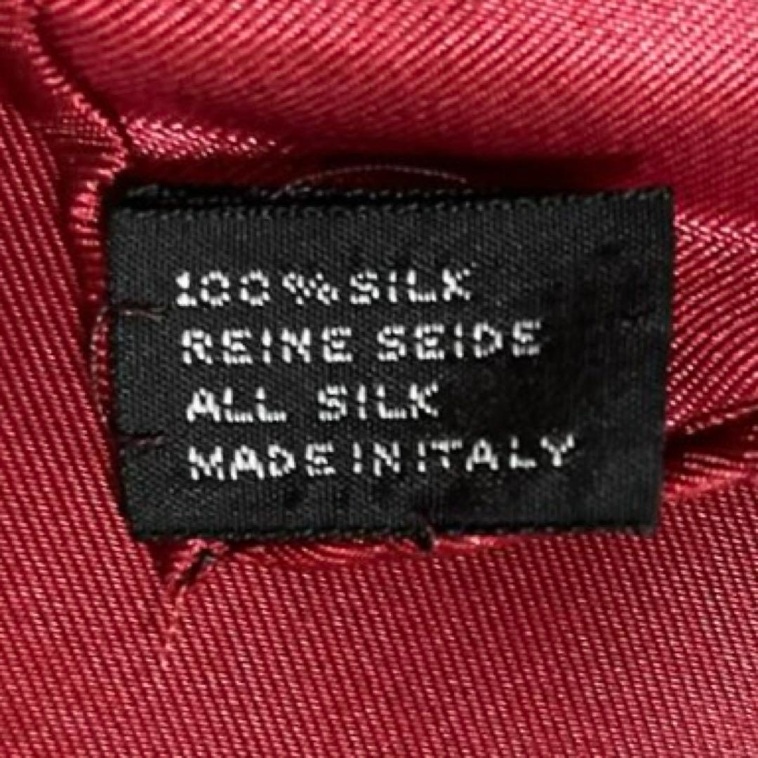 極美品　シャネル　CCロゴ ココマーク　スカーフ　シルク　赤　ヴィンテージ