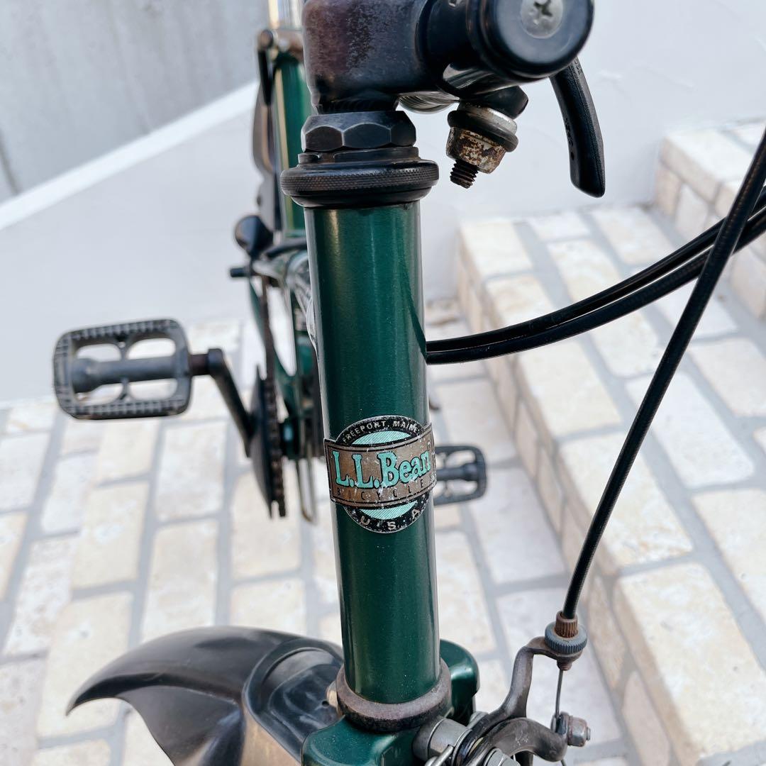 レア！　L.L.Bean エルエルビーン　折りたたみ自転車　20インチ　グリーン