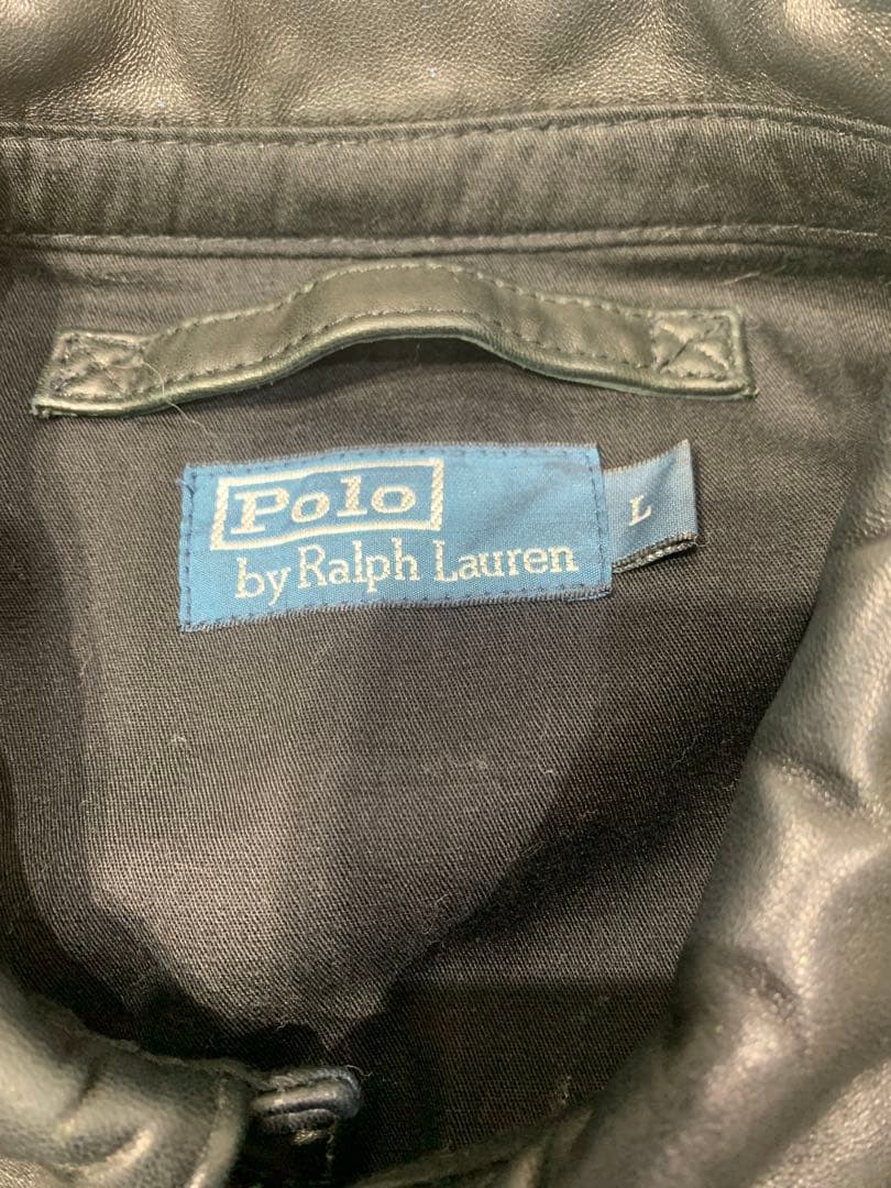 Polo by Ralph Lauren A-2 レザー フライトジャケット