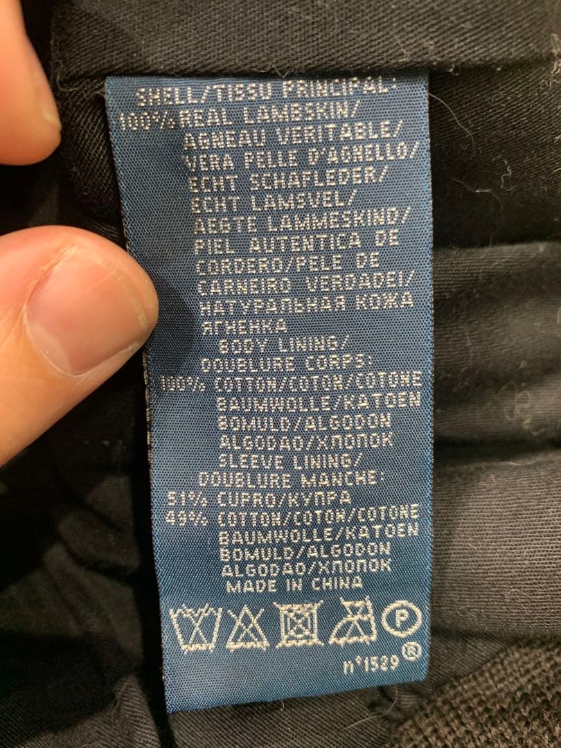 Polo by Ralph Lauren A-2 レザー フライトジャケット