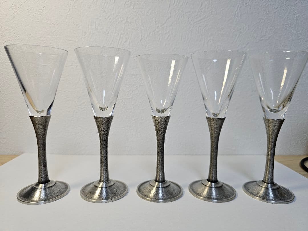 Rune Tennesmed社　ワイングラス　５脚　スウェーデン　北欧